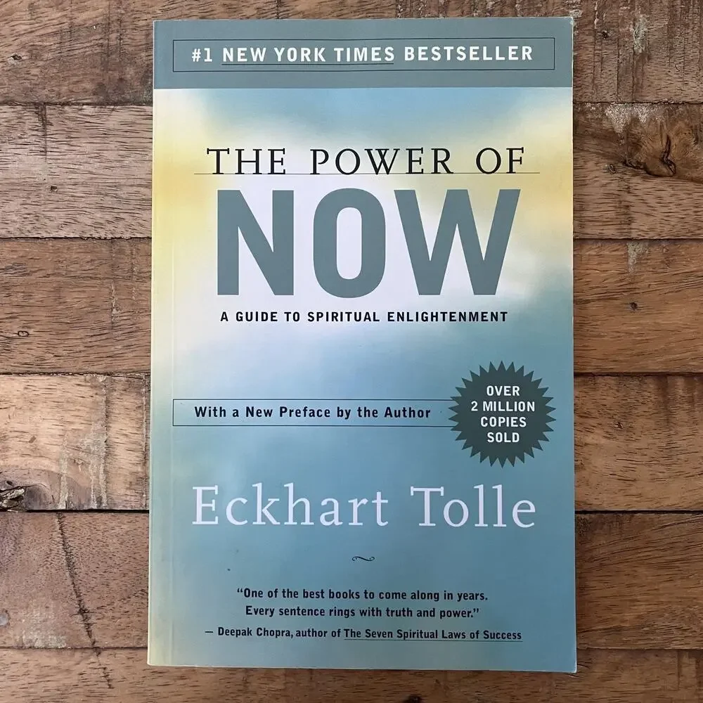 Eckhart Tolle 3 Book Lot Practicing Spiritual Self Help